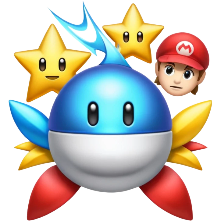 give me the logo of super smash bros ultimate emoji