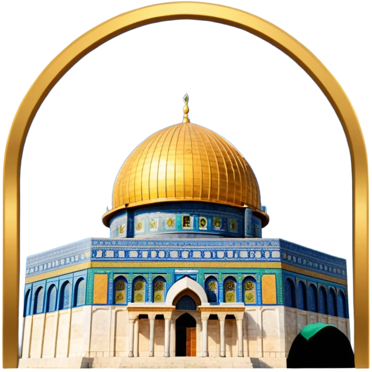 Dome of the rock, Palestine emoji