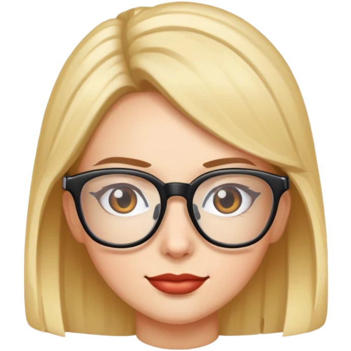 Starr wearing glasses  emoji