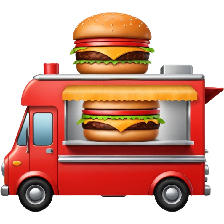burger food truck emoji