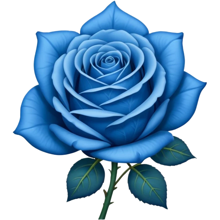 rosa azul emoji