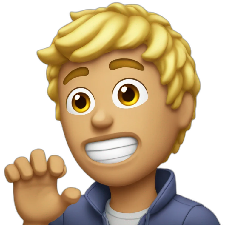 chico entendiendo emoji