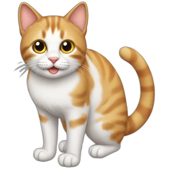 a cat emoji