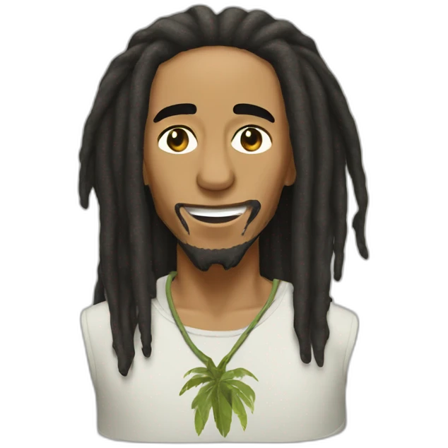 bob marley emoji
