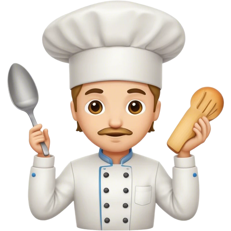 Cook white emoji