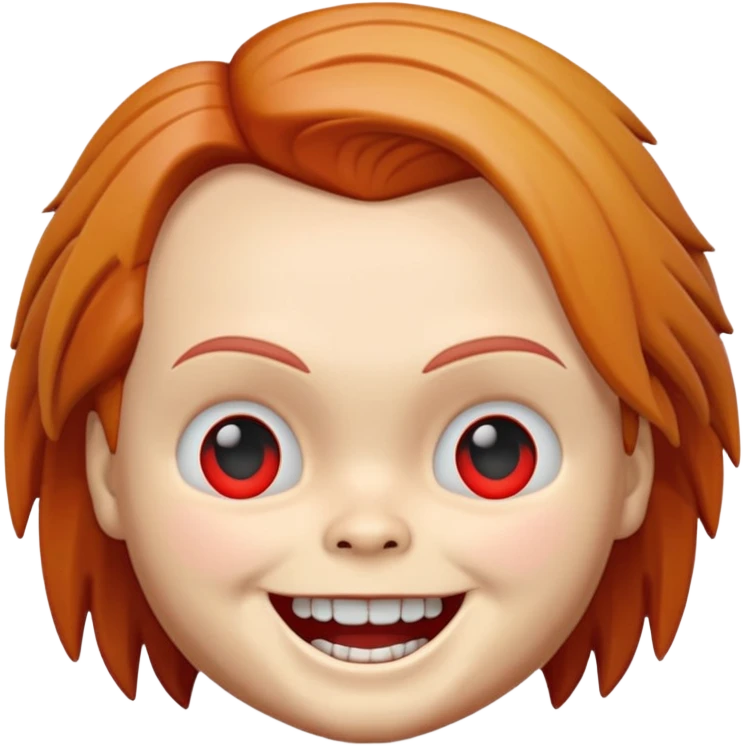 Un emojin de chuky emoji