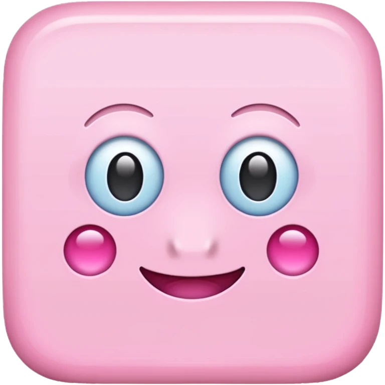 Pink square emoji emoji