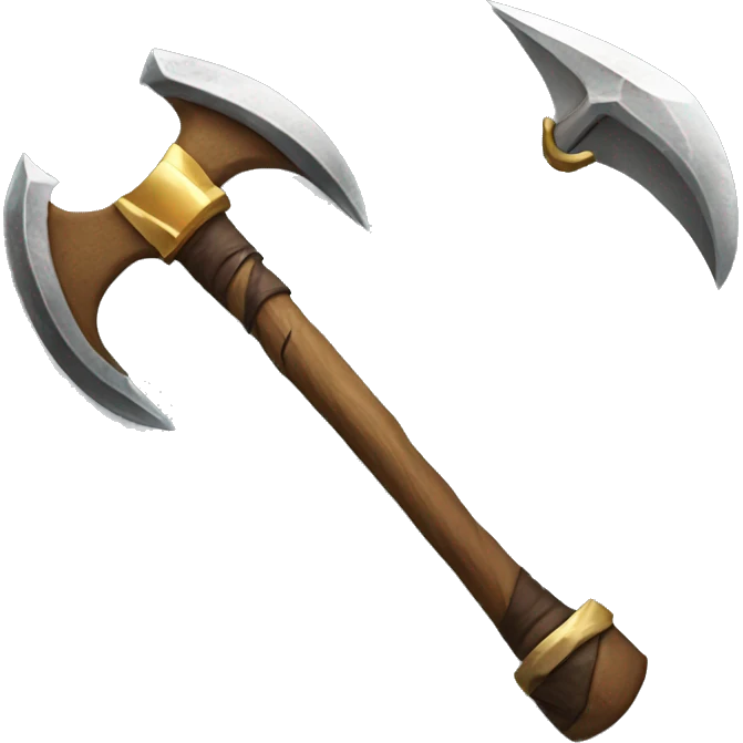 Golden axe emoji