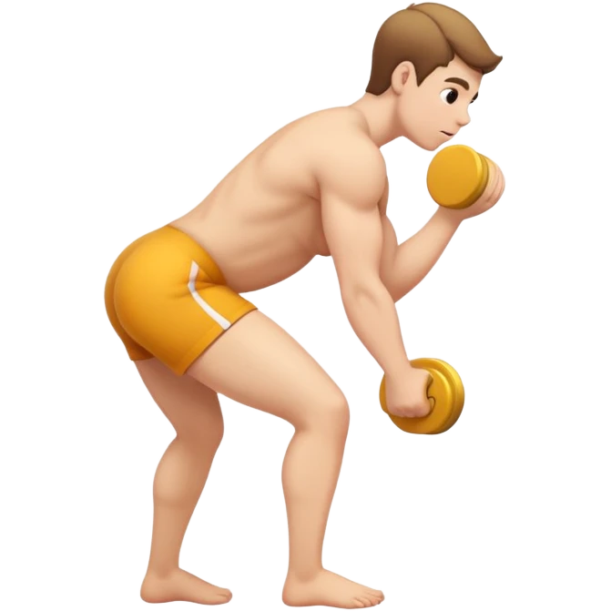 lifting leg to fart emoji