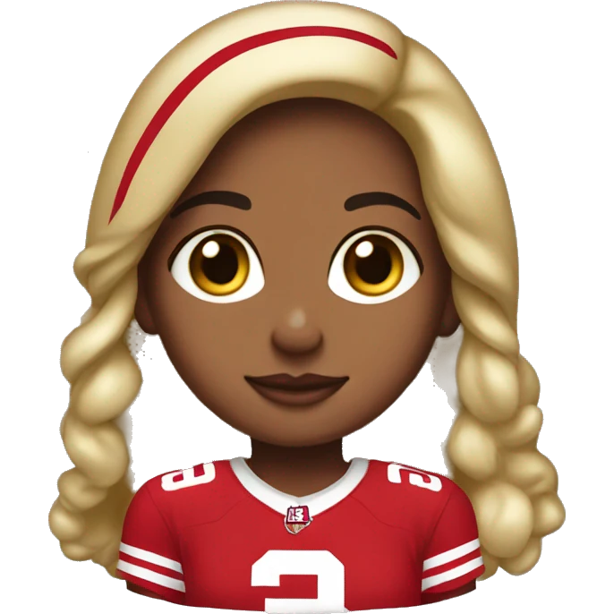 49ers girl emoji