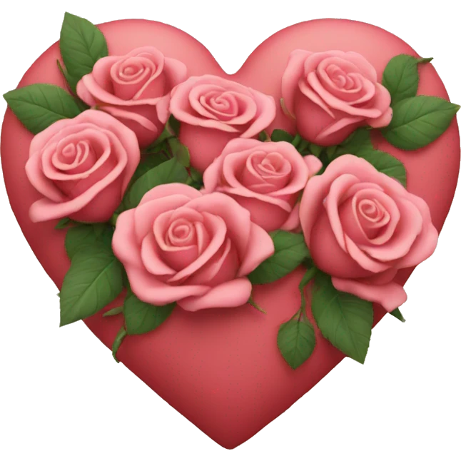 Heart with roses emoji