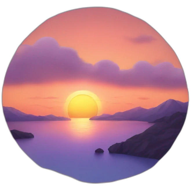 sunset emoji