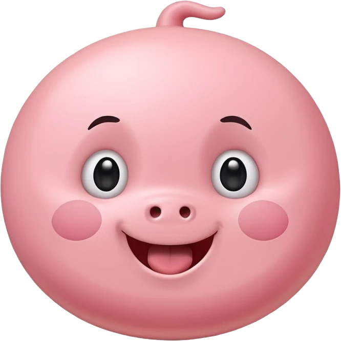 cute ham emoji that's excited or aggravated to encapsulate go ham emoji