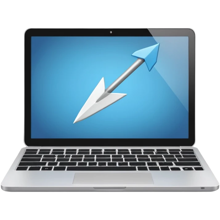 mouse pointer laptop emoji