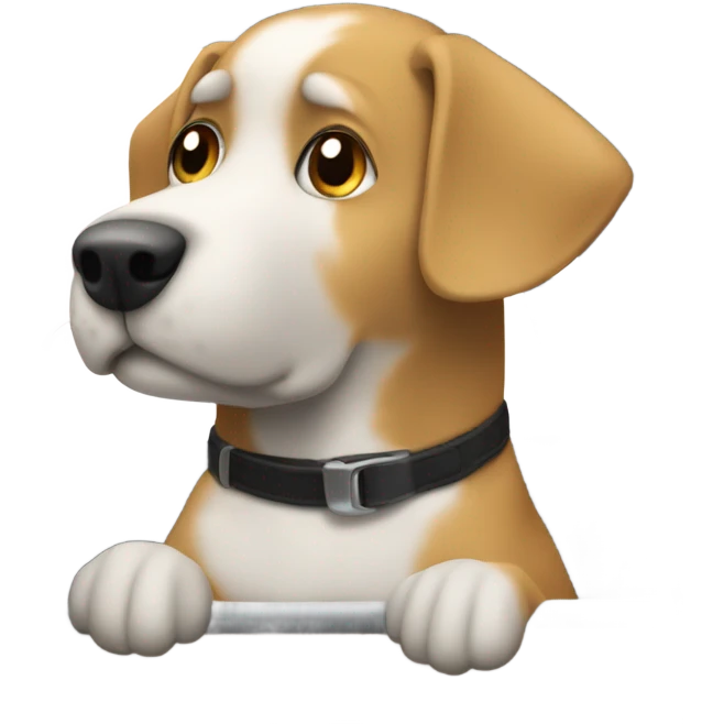 dog in car interior emoji