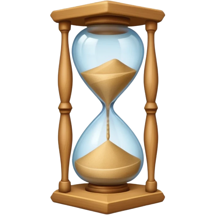 Hourglass emoji