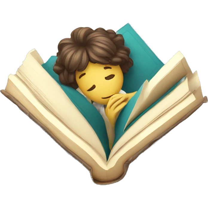 reading a book emoji