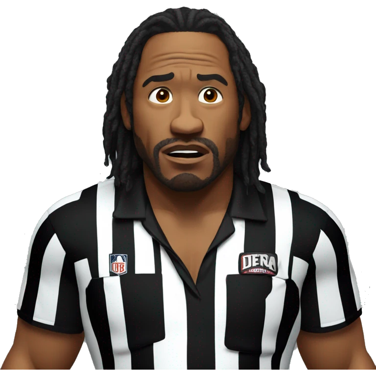 ufc referee herb dean shrugging his shoulders emoji