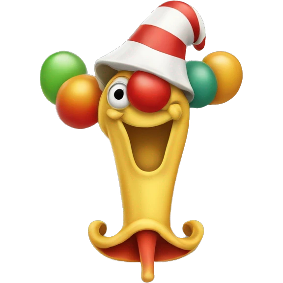clown horn emoji