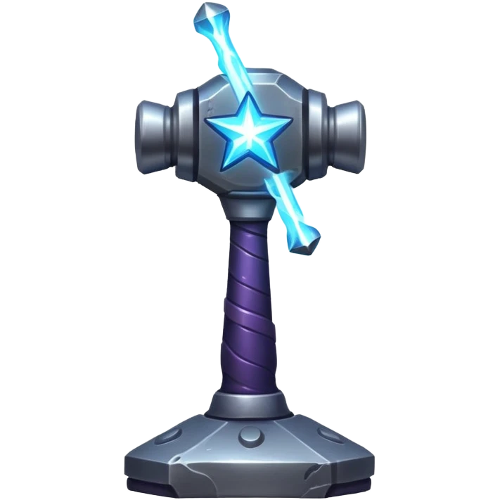 cosmic hammer, galaxy, star forging emoji