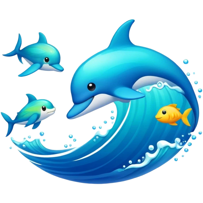 colorful ocean emoji