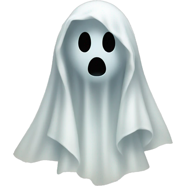women type figure as a ghost with no face emoji