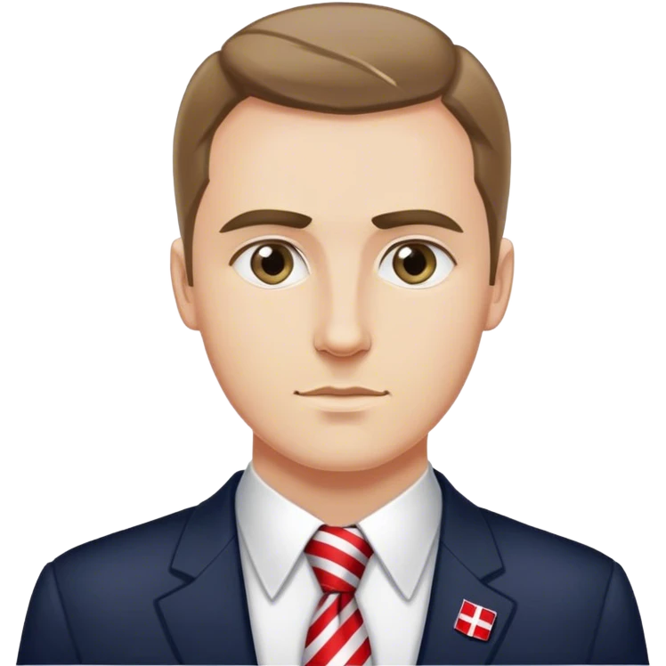 Man polish patriot poland tie
 emoji