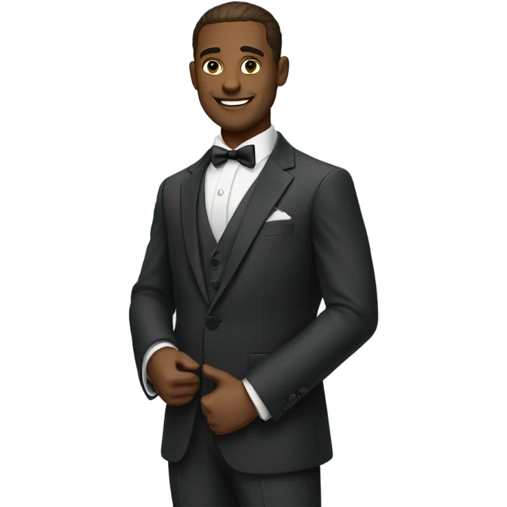a man in a really luxurious hotel  emoji