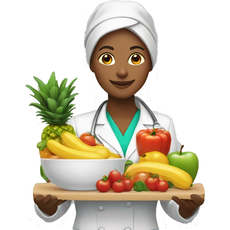nutricionista mulher] emoji