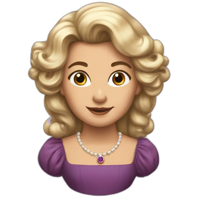 Reine Élisabeth qui salut emoji