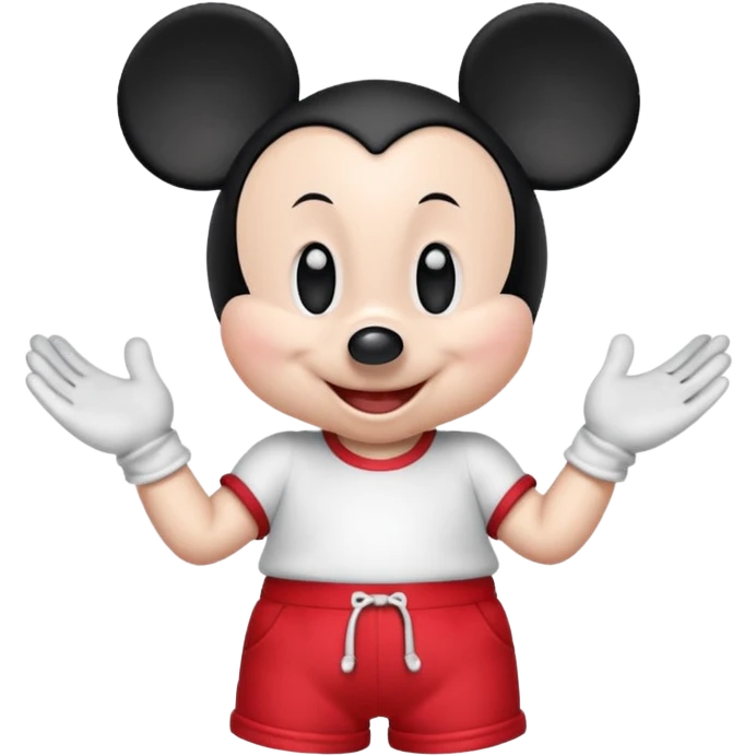 Baby mickey mouse emoji
