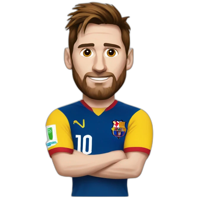 leo messi world cup emoji