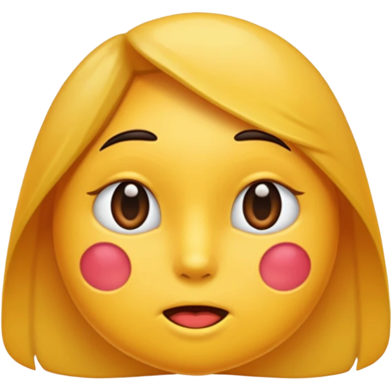 Girl sucking penis emoji