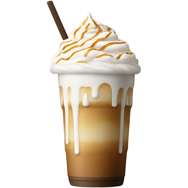 A Starbucks Vanilla Latte  emoji