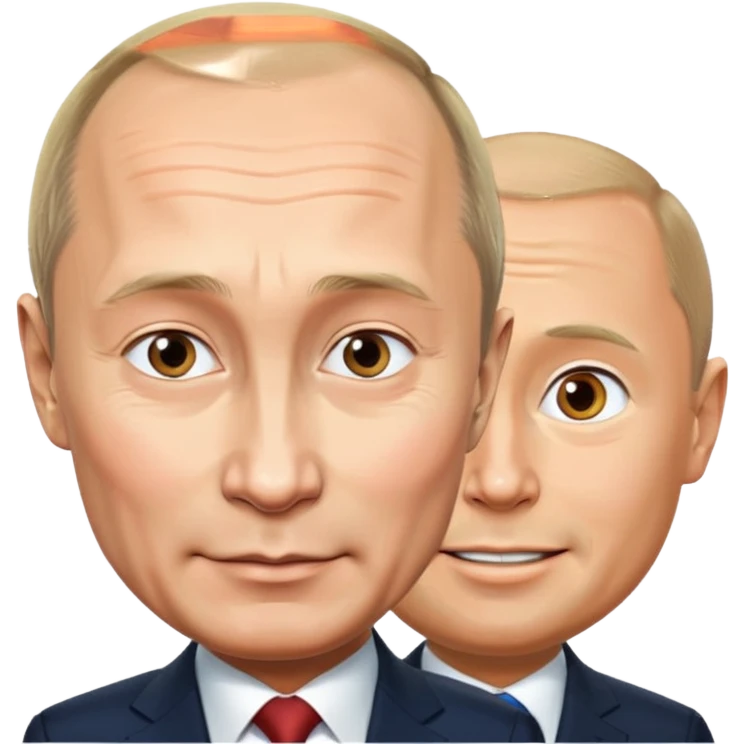 Putin kuss Zelenskiy emoji