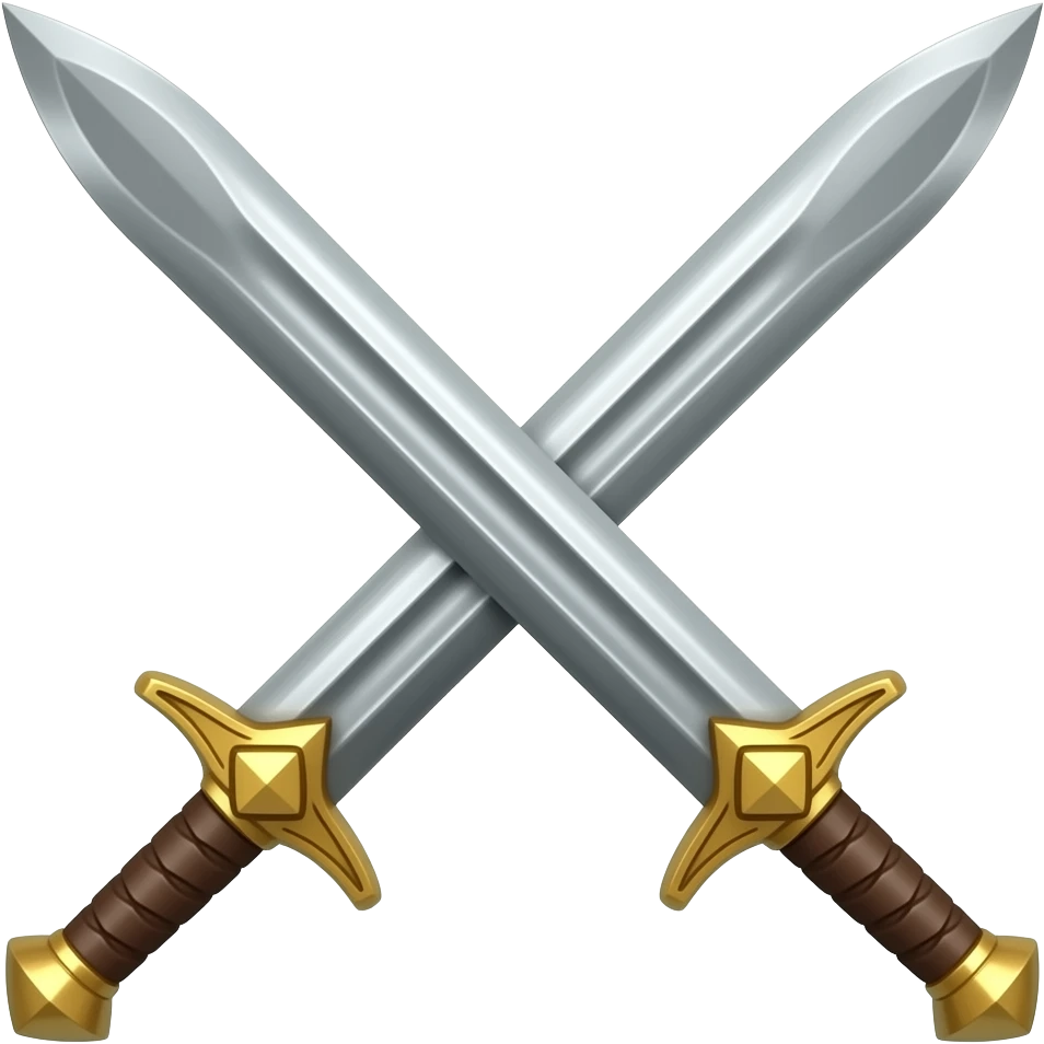 Zulfiqar swords emoji