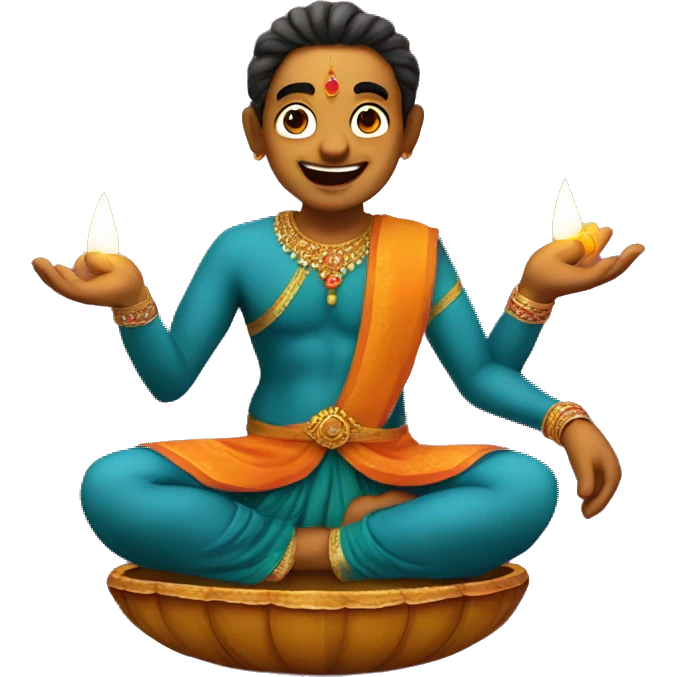Diwali, happy, exi emoji