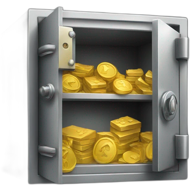 safe full of precious things emoji