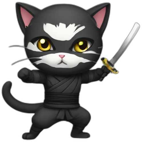 ninja cat emoji