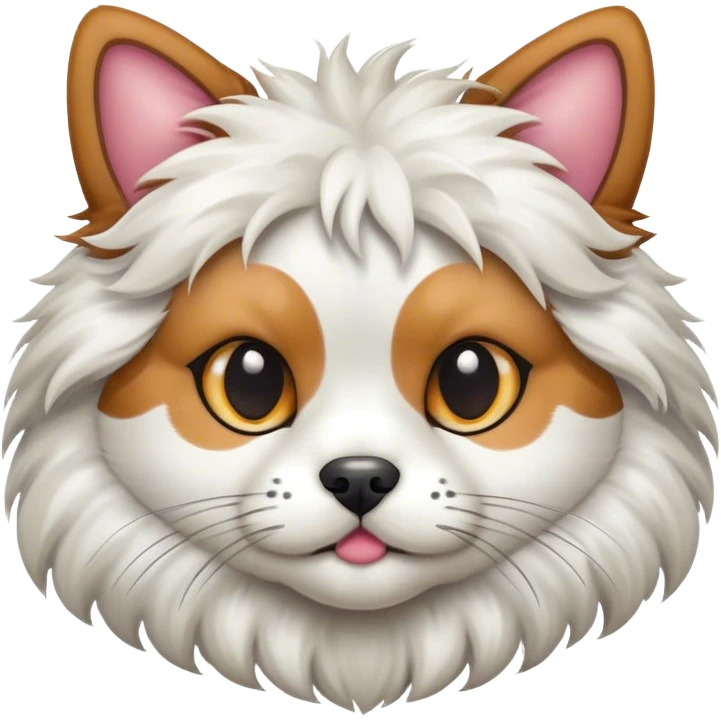 half dog half cat emoji