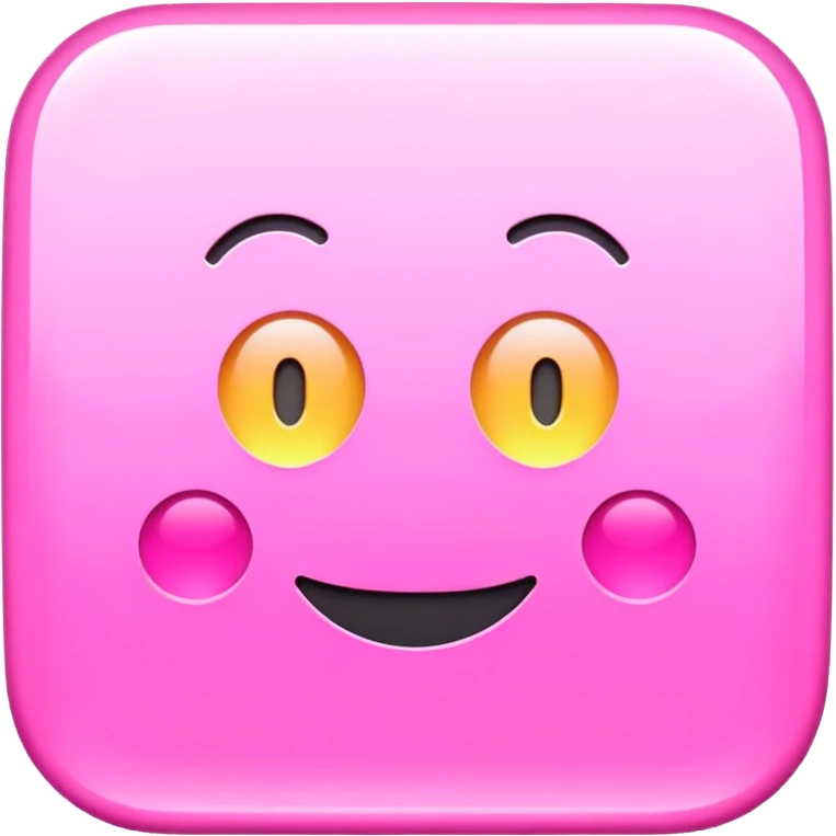 OK text in a pink square emoji