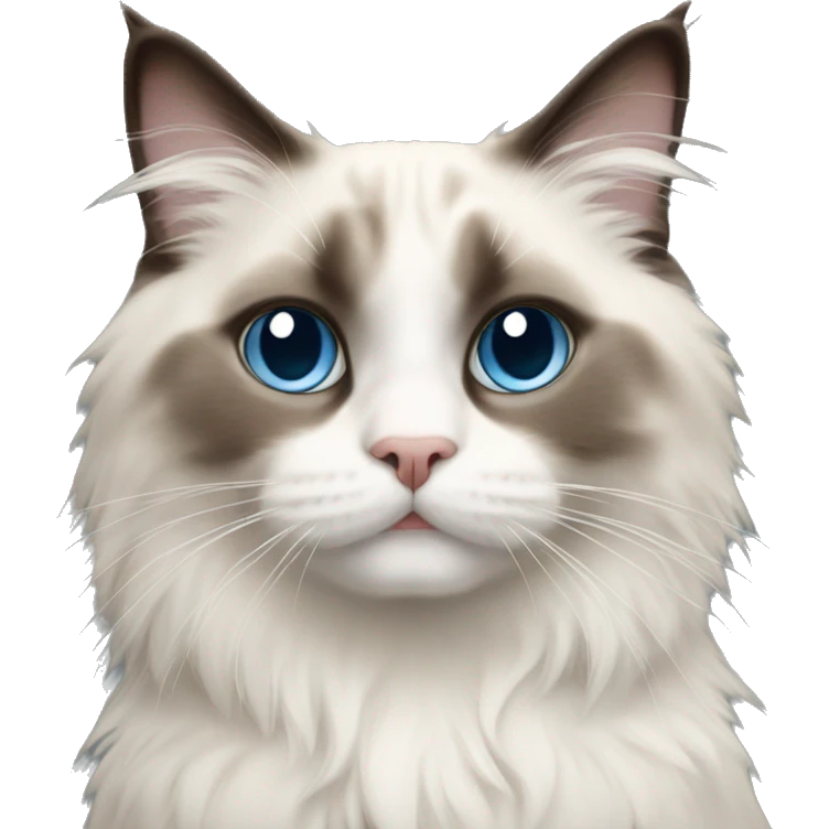 Ragdoll cat emoji