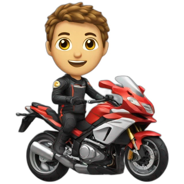 Motard emoji