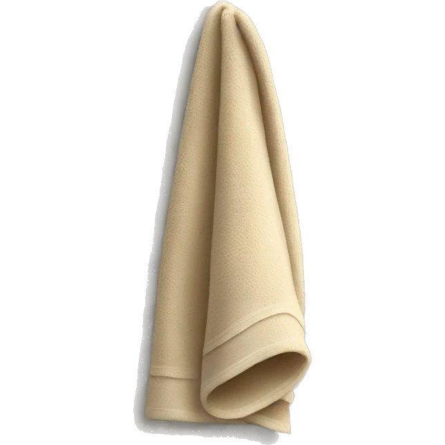 beige towel emoji
