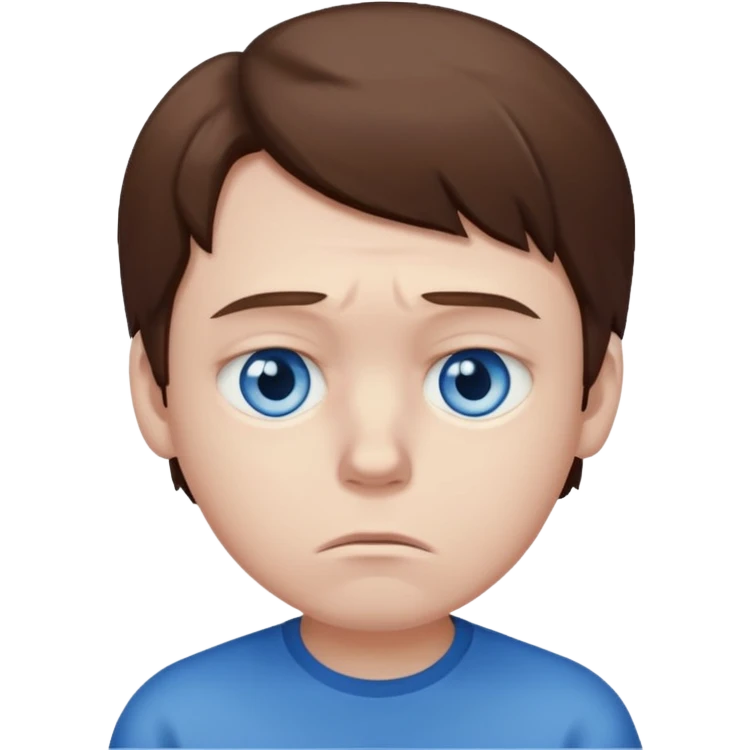 sad boy emoji