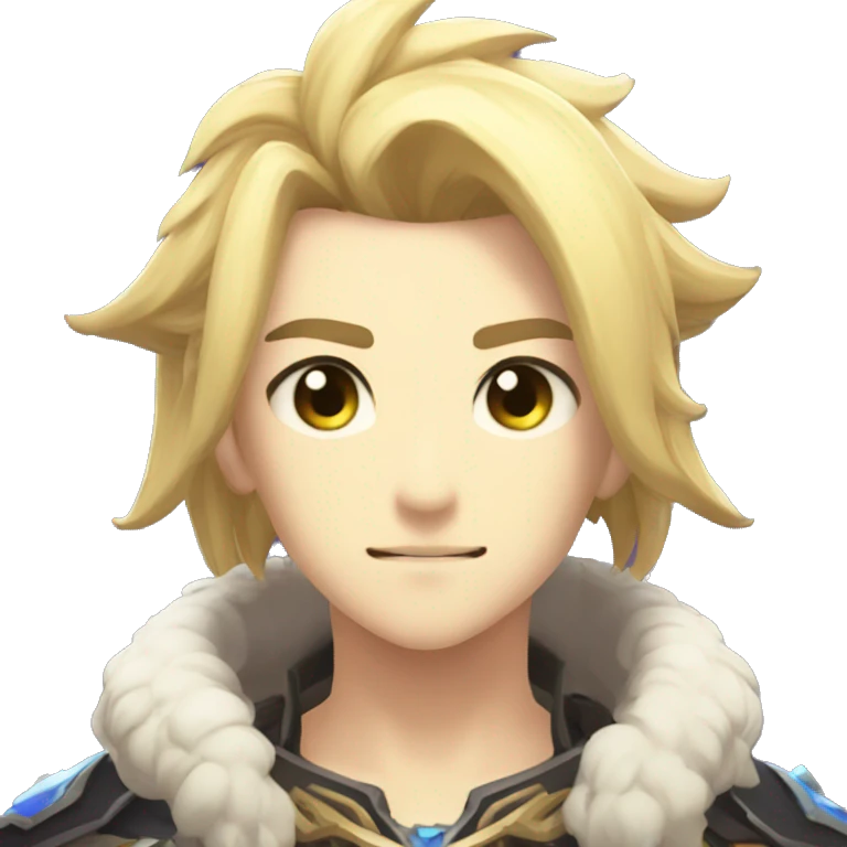 “Aether” from “Genshin Impact” emoji