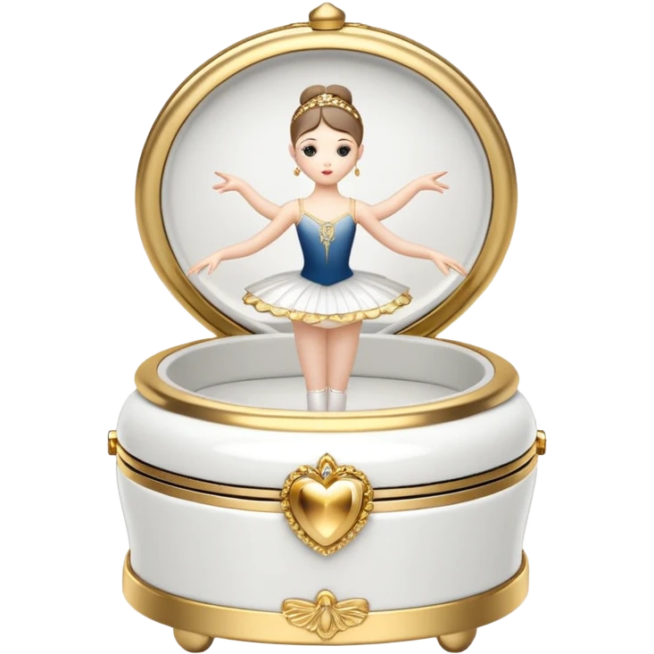 Ballerina Jewelry Music Box emoji