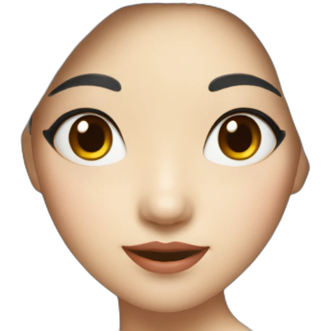 santa asian beauty girl emoji