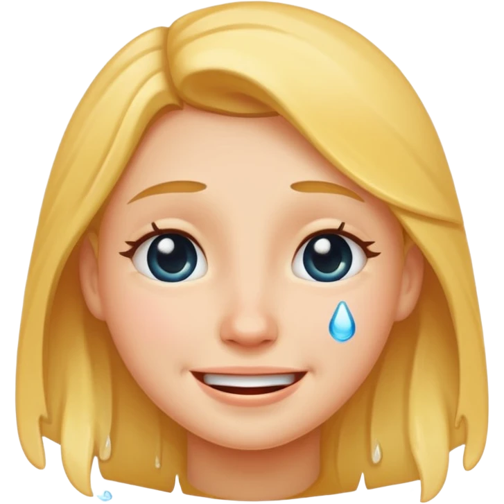carita sonriente con lagrimas emoji