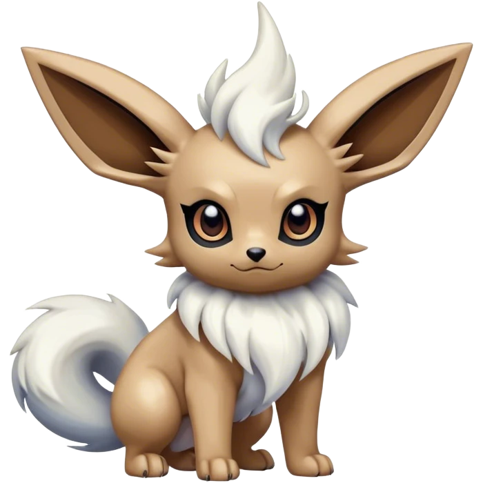 Epic Shiny Cool Cute Kawaii Eevee-Absol-Zorua-Pokemon Full Body emoji
